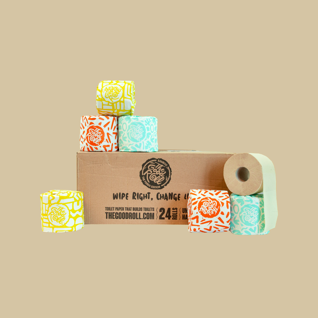 Standaard toiletrol met wikkel | Bamboe toiletpapier