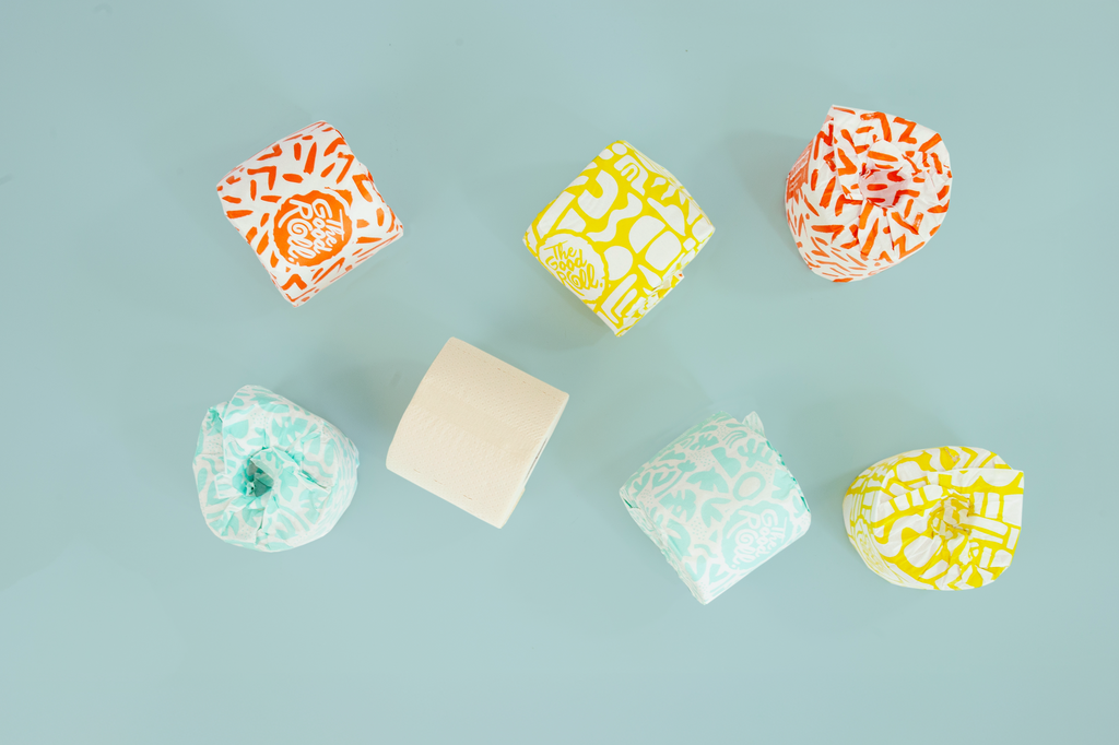 Standaard toiletrol met wikkel | Bamboe toiletpapier